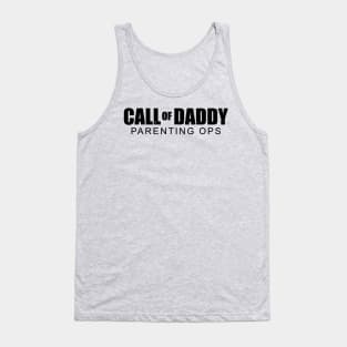 Call Of Daddy Parenting Ops // Black Tank Top